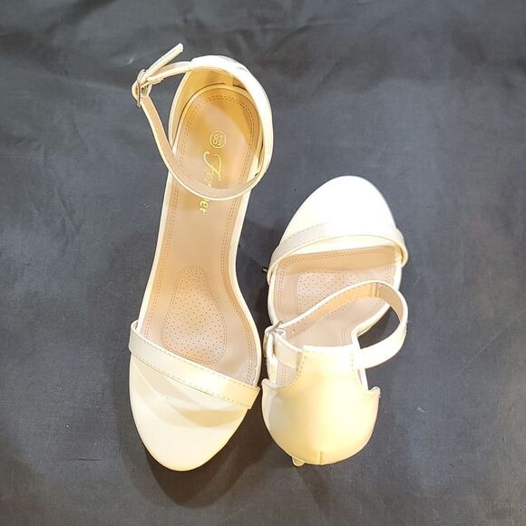 BRAND NEW FOREVER PLATFORM HIGH HEELS STILETTO PUMPS SANDALS - Picture 4 of 16